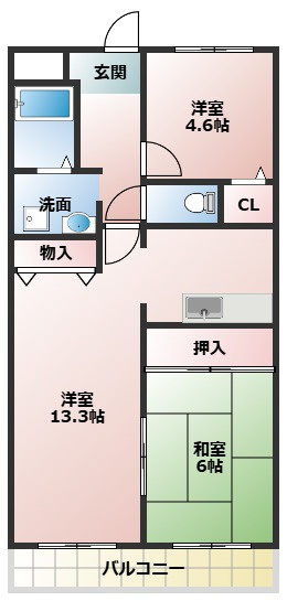 【間取り】 | サンマンション南野