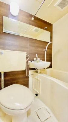 【洗面所】 | サン・フレグランス-定期借家2年-