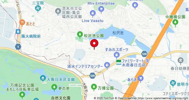 ラジュニール春日丘の地図