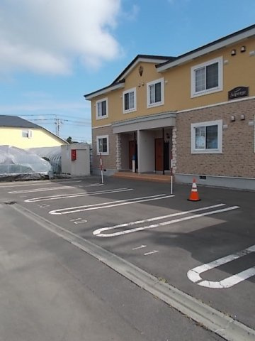 アスペルジュの駐車場