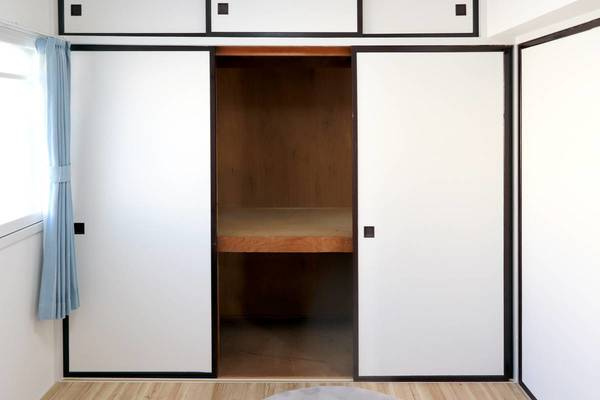 ビレッジハウス白鳥台1号棟の収納|モデルルームの写真です