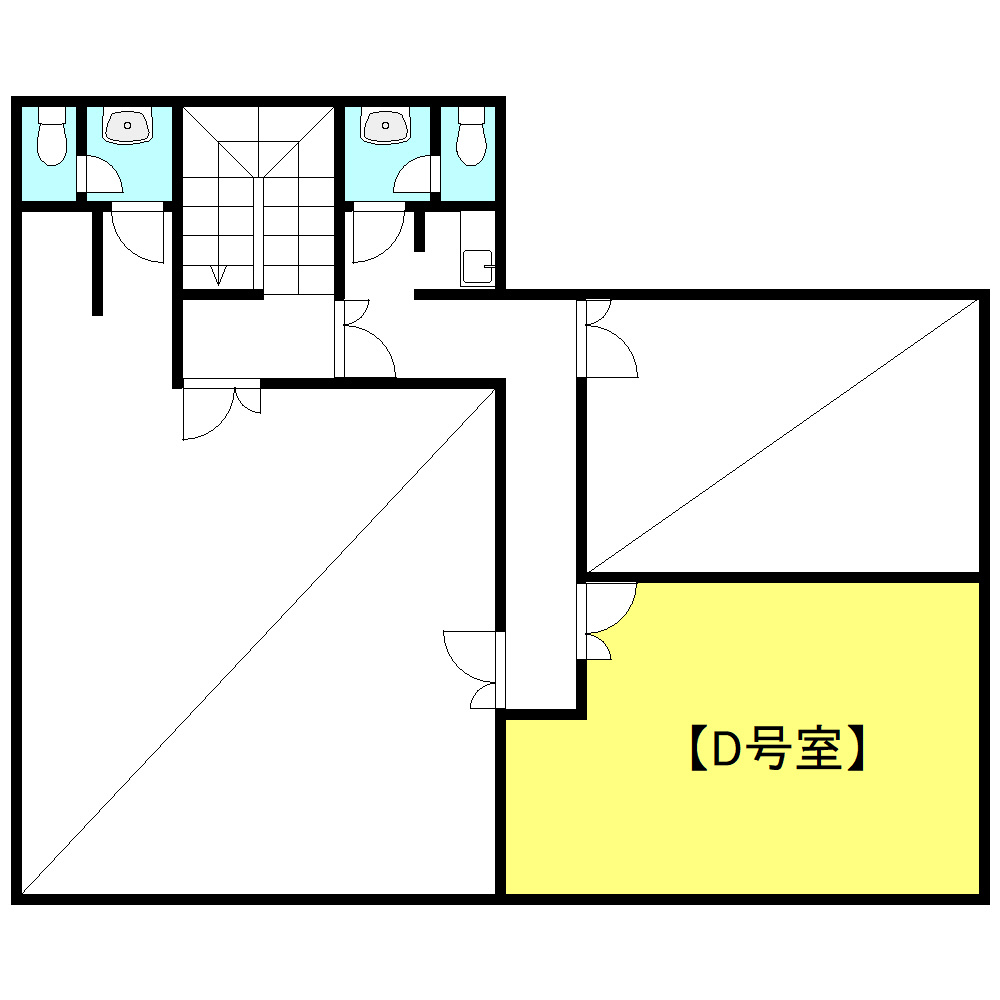 柱 鳥ビルの間取り