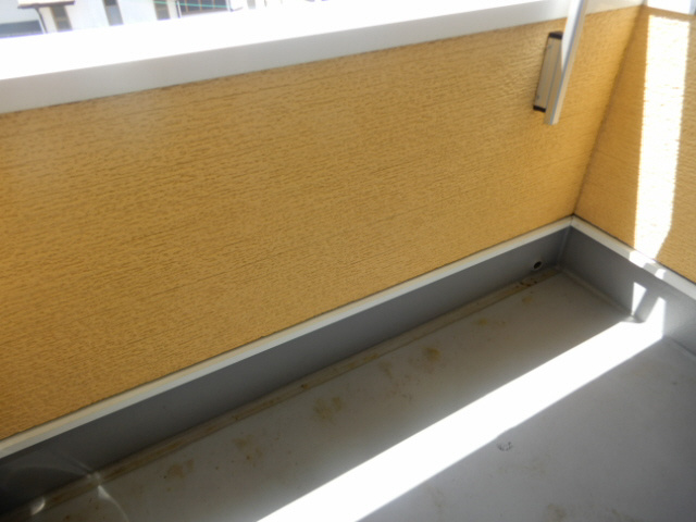 クラッセ弐番館のバルコニー