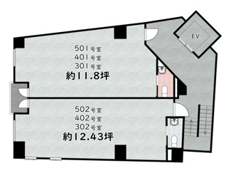 【間取り】 | ふうりんBLD