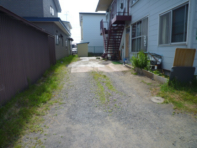 カネサマンションの駐車場