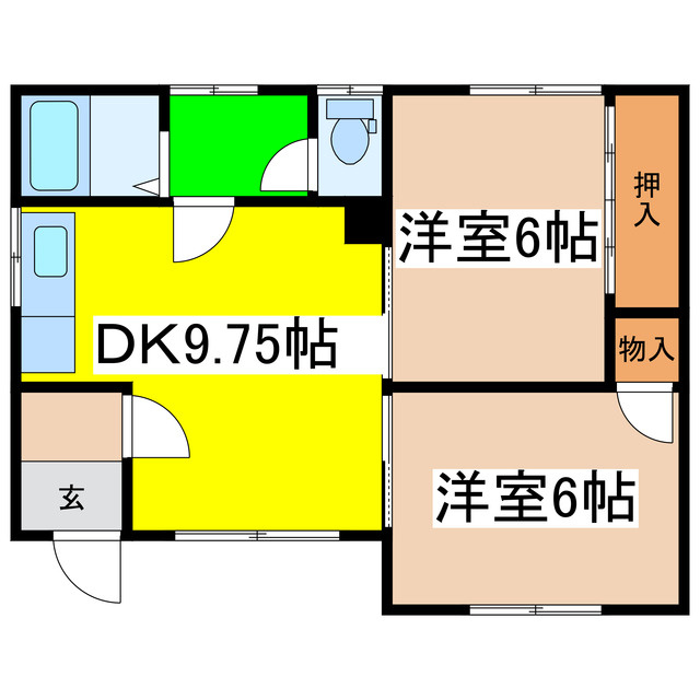 ミヨシマンションの間取り