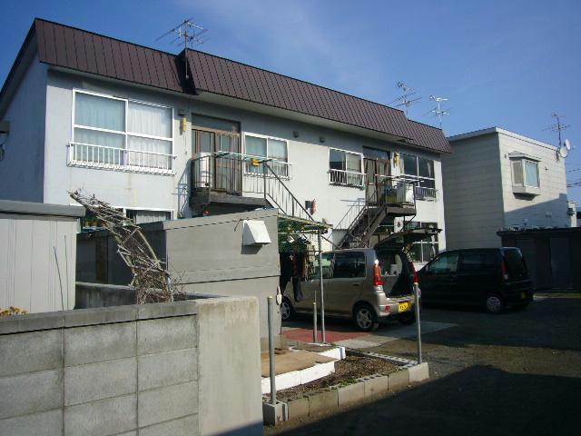 懸マンションの外観