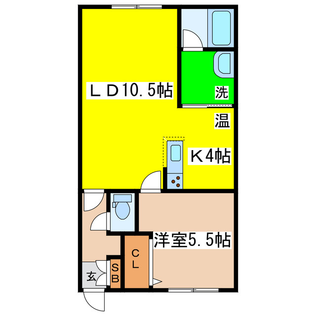 メゾンアルテシアの間取り