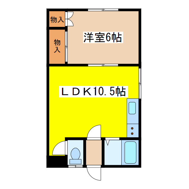 富士見東棟の間取り