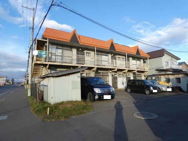 協輪ハイツの外観