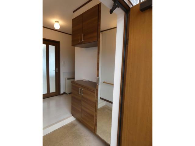 マンションステラの玄関