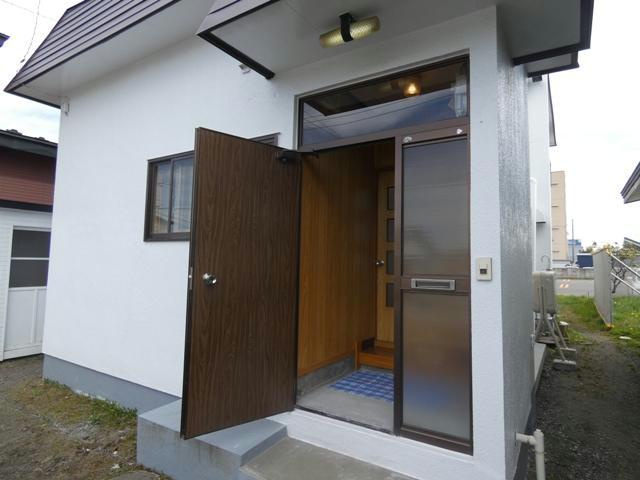 ハイツふちもとの玄関