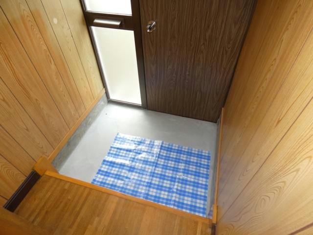ハイツふちもとの玄関