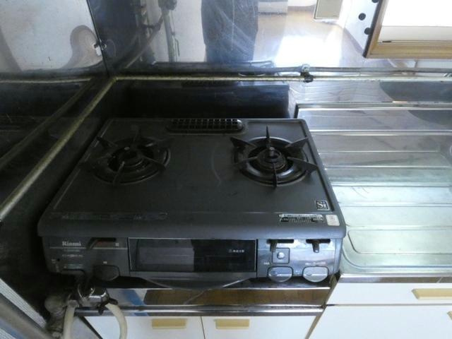 ワンルームハイツのキッチン