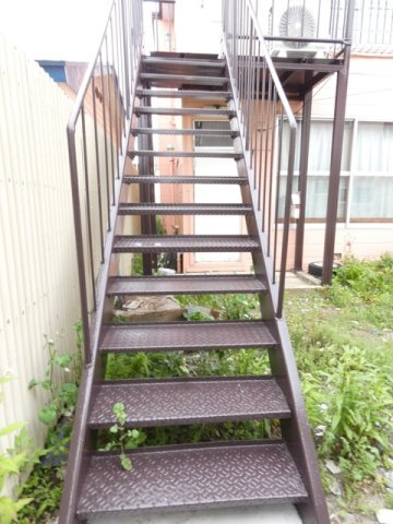 中岡マンション（鳥取北９）のエントランス