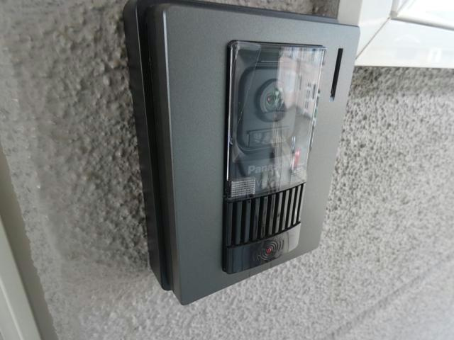 ハイムかん田の玄関