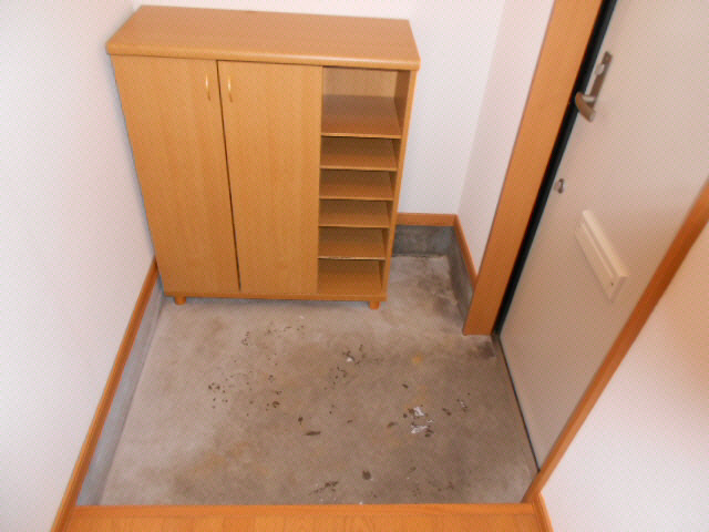 ハピネスハイムⅢの玄関