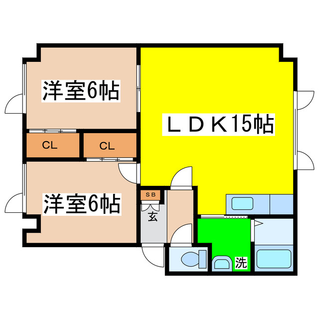 アヴァンツァーレ昭和の間取り