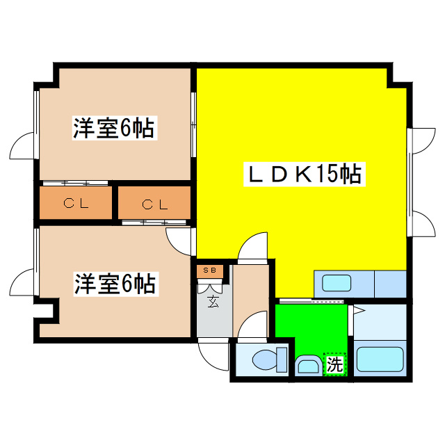 アヴァンツァーレ昭和の間取り