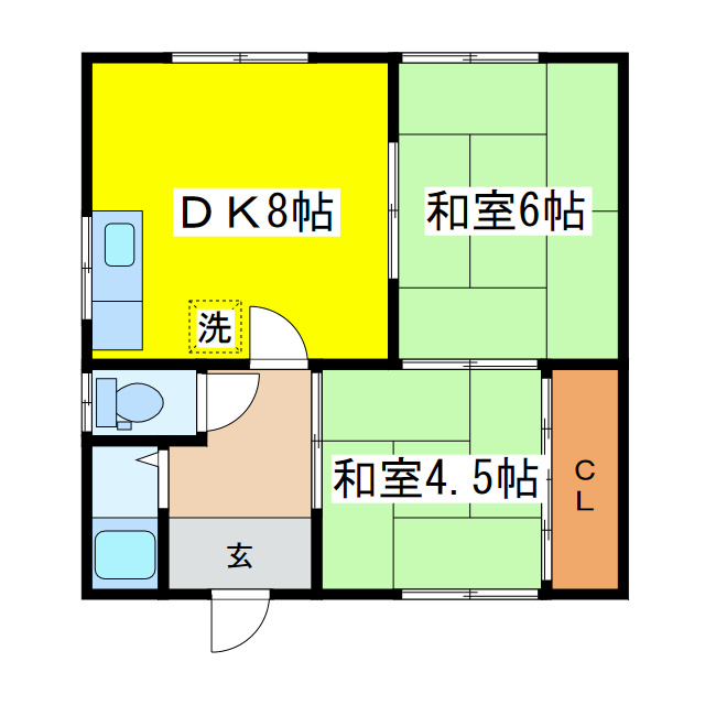 ハウスニクスの間取り