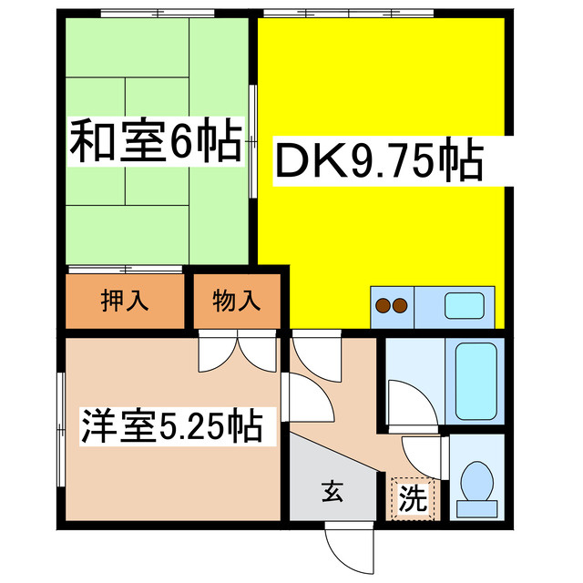 シルバーハイツの間取り