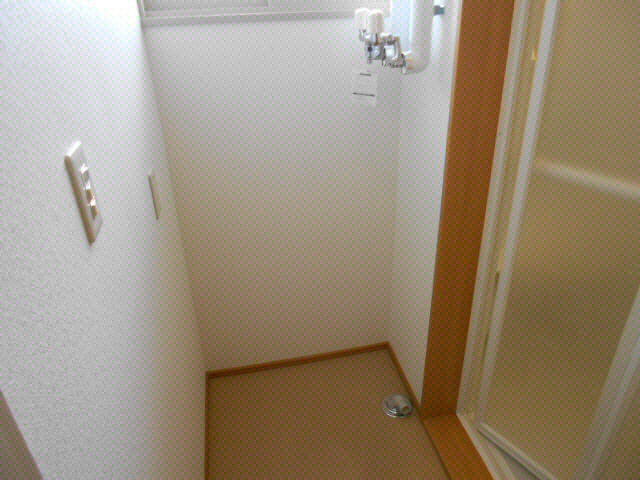 大西アパートの洗面所