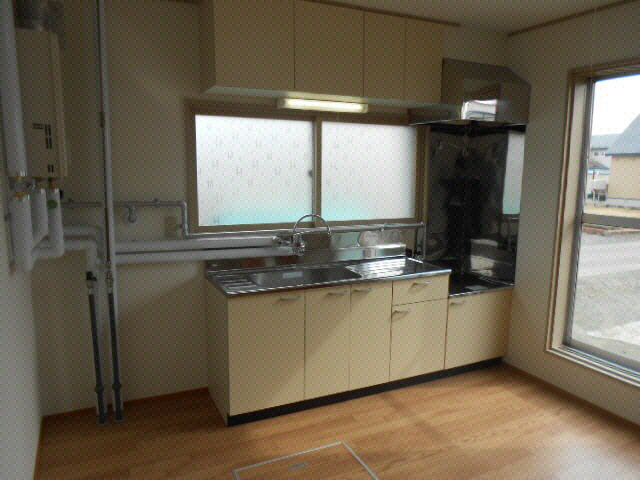 大西アパートの居間・リビング