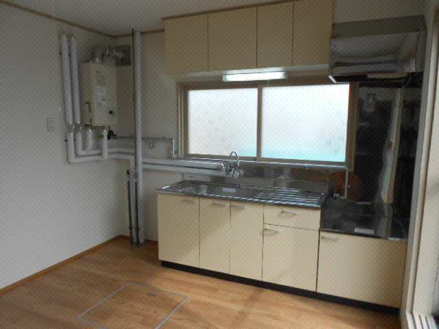 大西アパートの居間・リビング