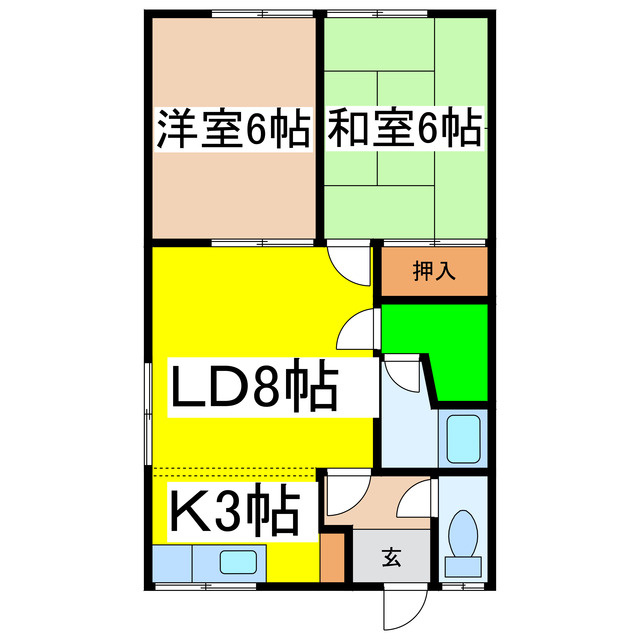 ビーズハイツの間取り