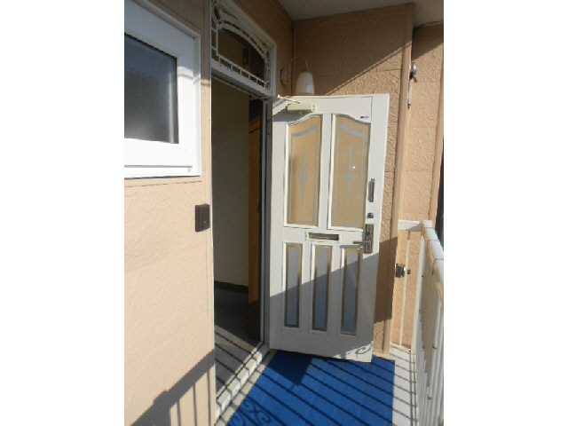 拓穂ハイツ（星が浦）の玄関