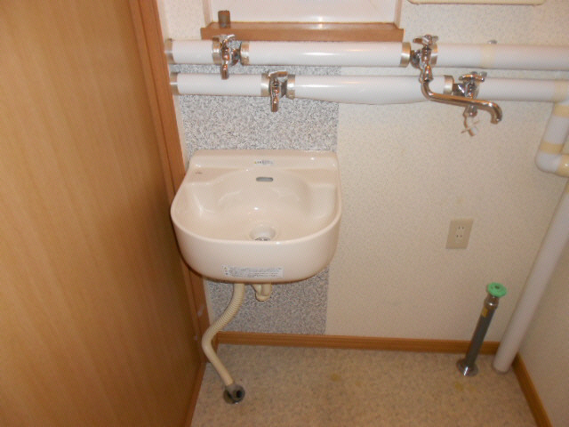 まるきハイツの洗面所