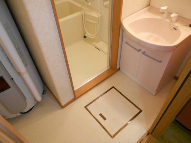 パレットの洗面所