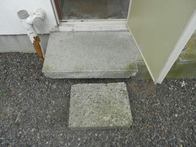 ハイツオックスの玄関