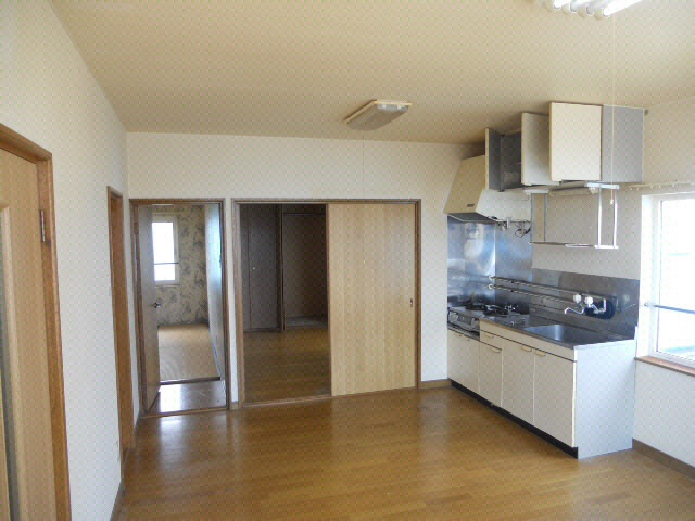 カネスハイツⅡの居間・リビング