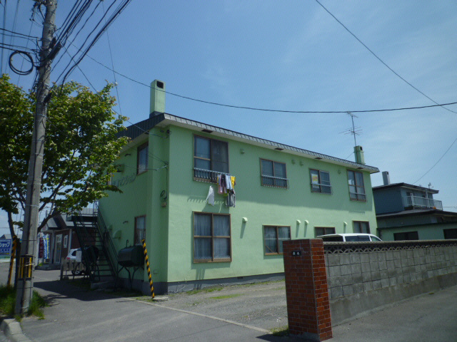 青柳マンションの外観