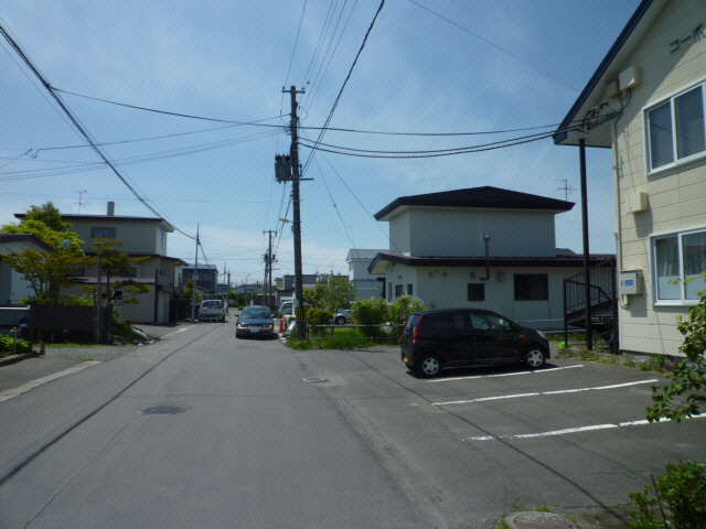 コーポみきの駐車場