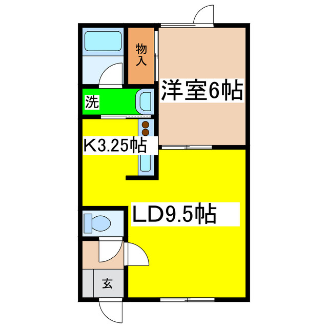 ＹＭＡ鳥取北の間取り