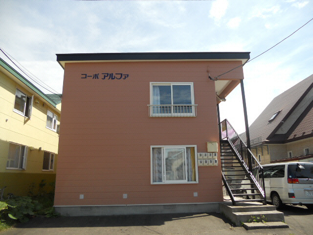 コーポアルファの外観