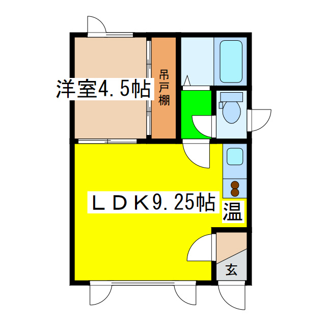 ノースシティの間取り