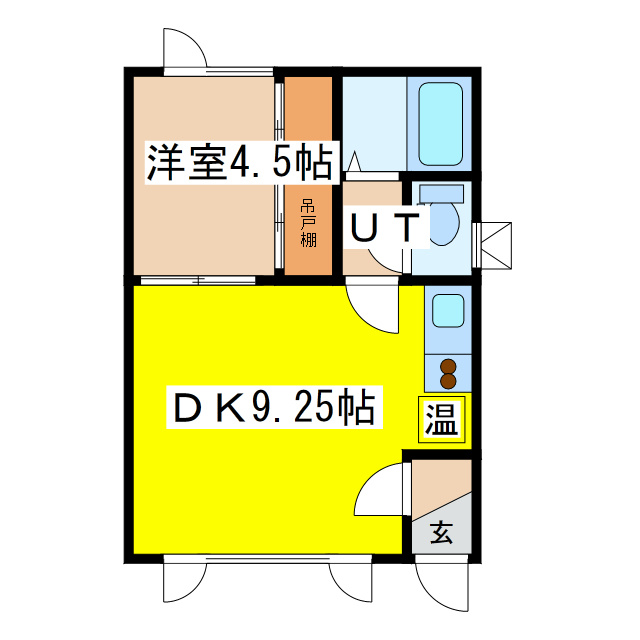 ノースシティの間取り
