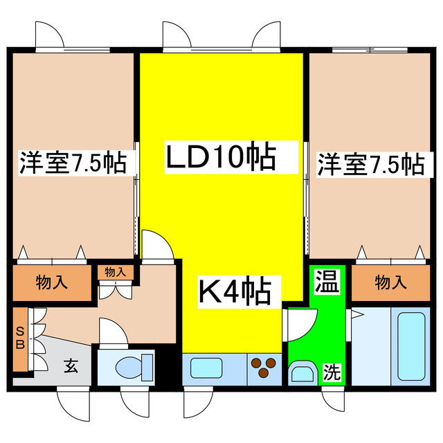 アミティ３の間取り