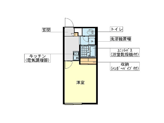 レオパレスウィンⅡの間取り