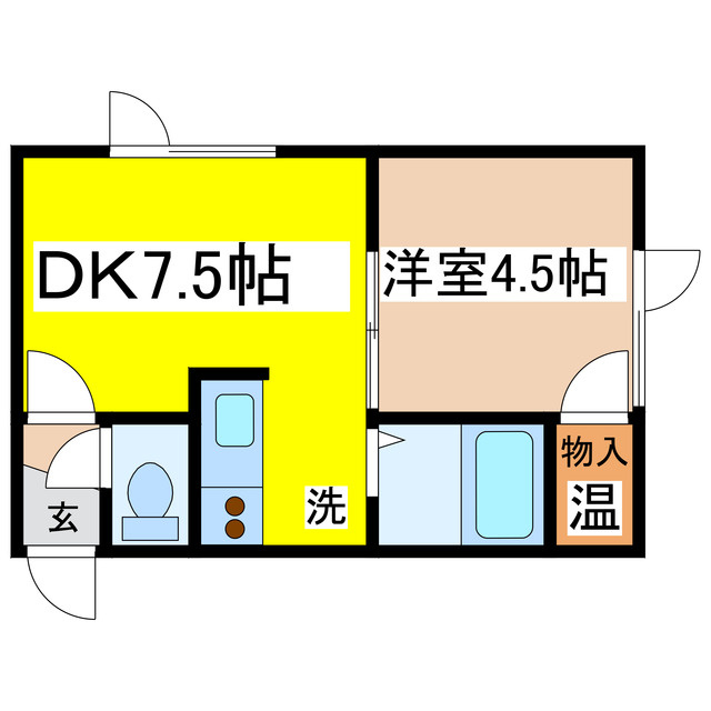 ラフィーヌ文苑の間取り