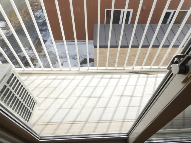 ハイツエミールⅡのバルコニー