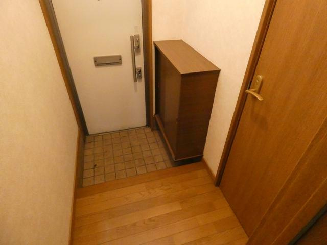 ハイツエミールⅡの玄関