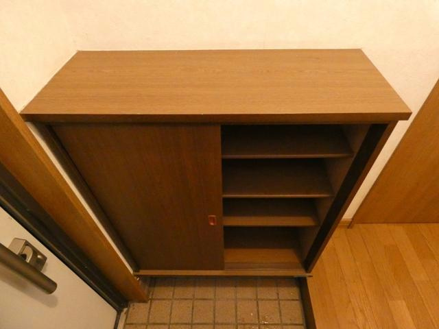 ハイツエミールⅡの玄関