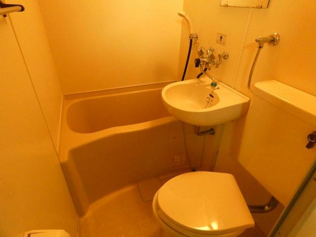 コーポ楽の浴室