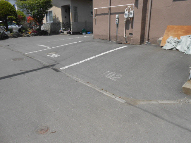 モデリスタの駐車場