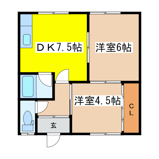 モデリスタの間取り
