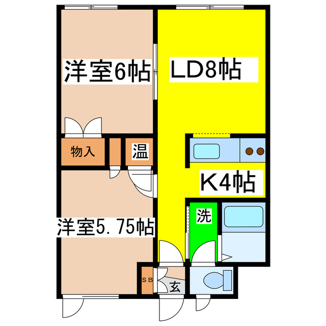 ファインいずみの間取り